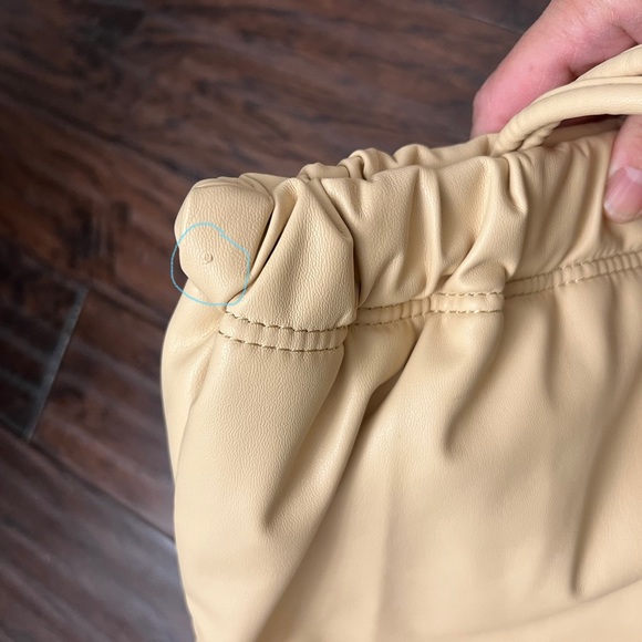 ZARA DRAWSTRING CLOSURE TOTE BAG - Picture 10 of 11